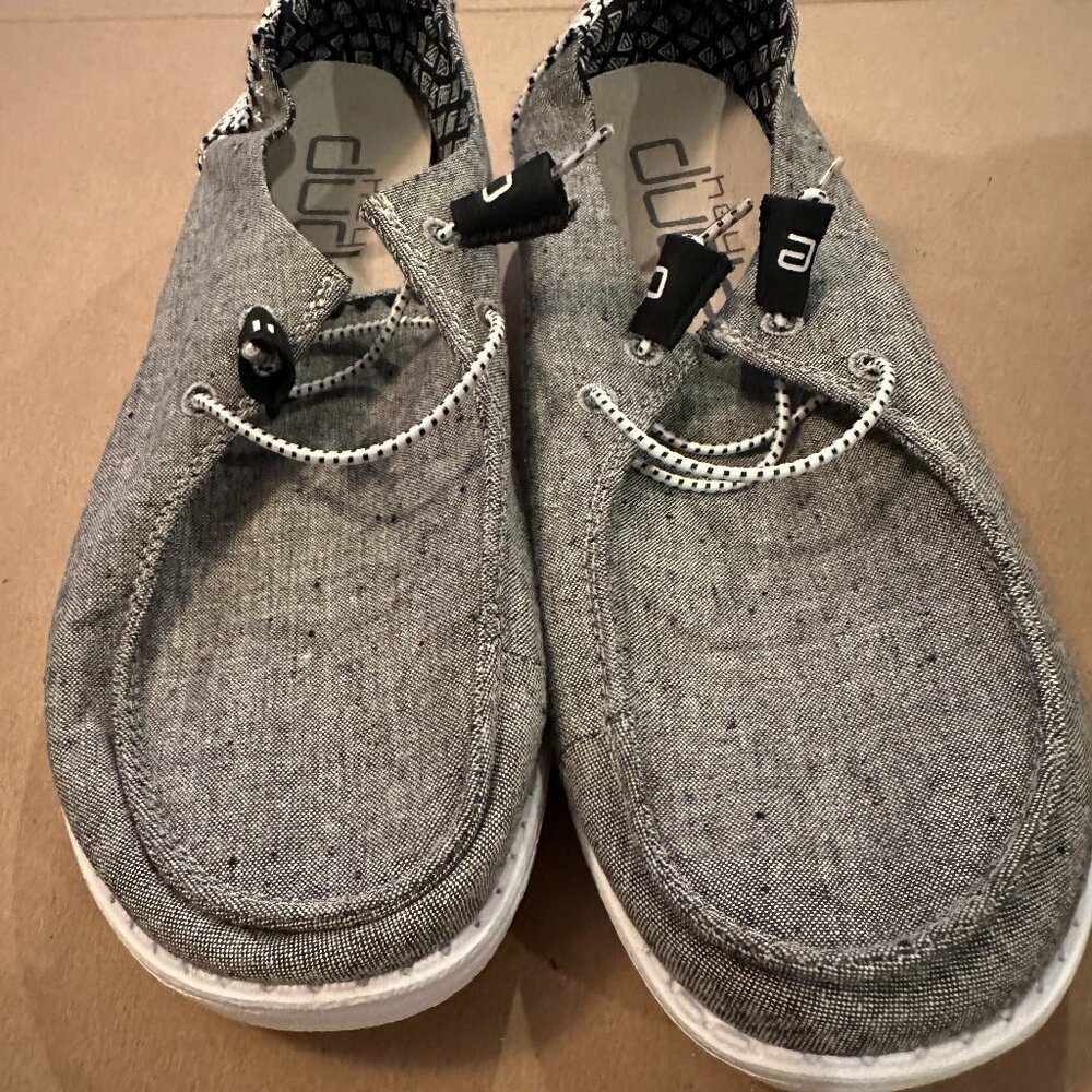 Hey Dude Women's Grey Casual Slip-On Athletic Shoes